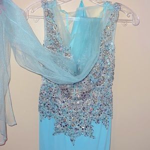 Colors Full Length Ball Gown